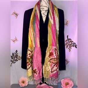 Beautiful Boho Vismaya Multicolor Scarf #B-012